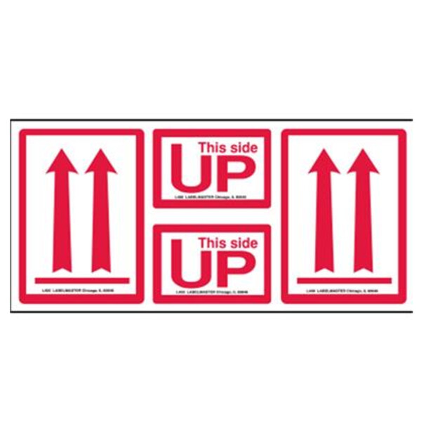 ARROWS UP/THIS END UP LABEL, 9