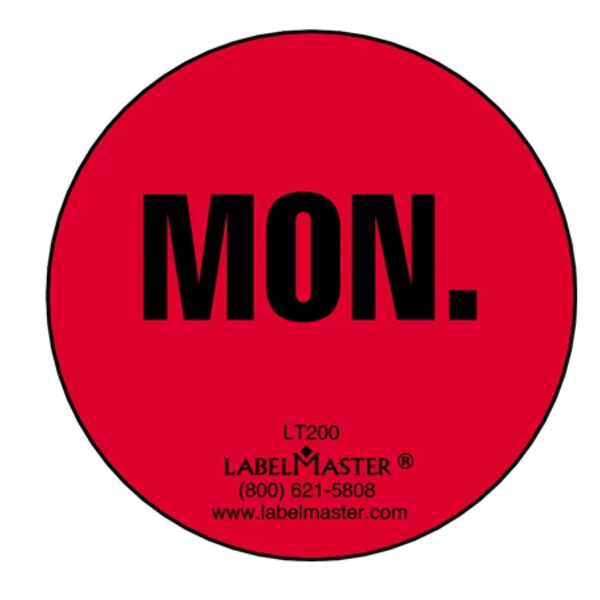 Monday Label