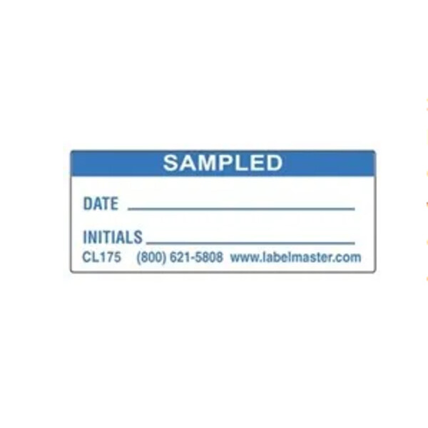 Sampled Label, Paper, 1 3/4