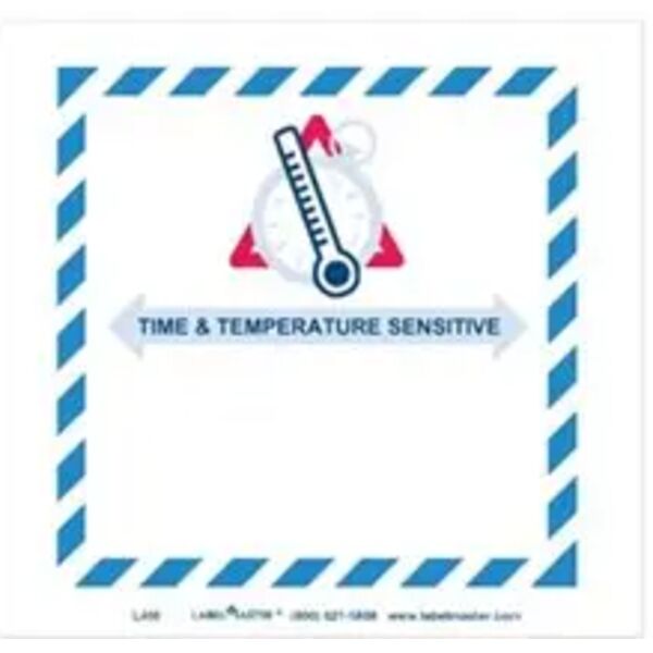 TIME & TEMPERATURE LABEL, PACK OF 50 Thumbnail