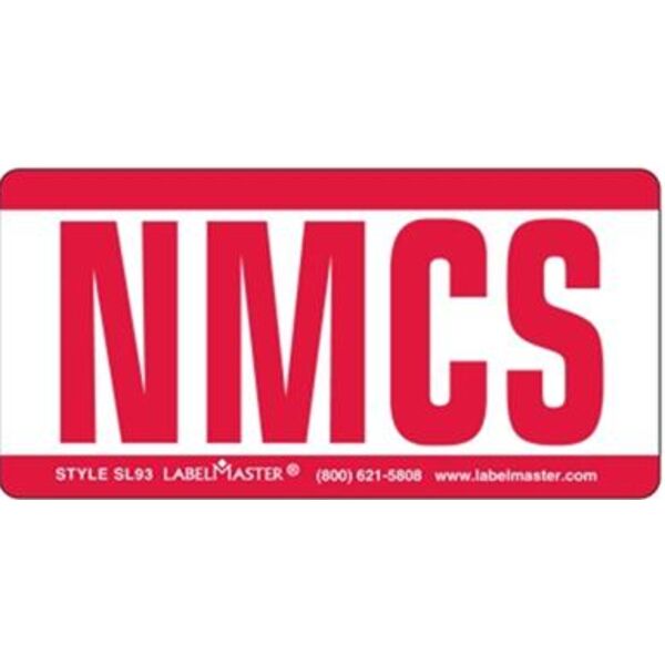 Expedited Handling Marking, NMCS, Vinyl, 4" x 2" Thumbnail