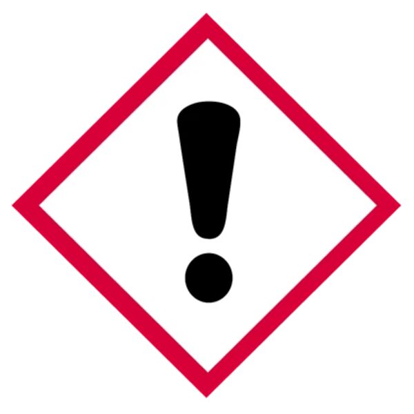 GHS Label, Exclamation Mark, Paper, 51mm x 51mm, Pack of 50 Thumbnail