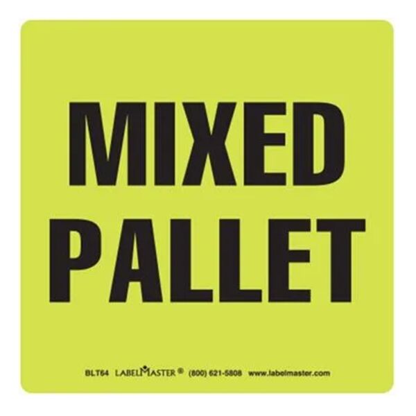 Mixed Pallet Label Thumbnail