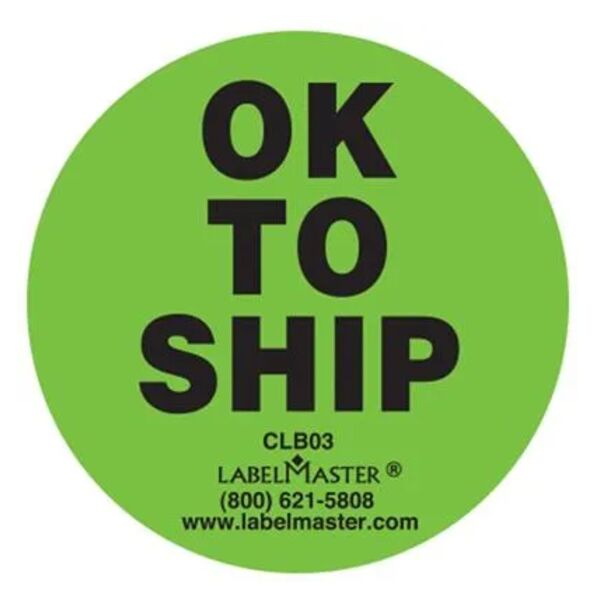 Ok To Ship Label Thumbnail