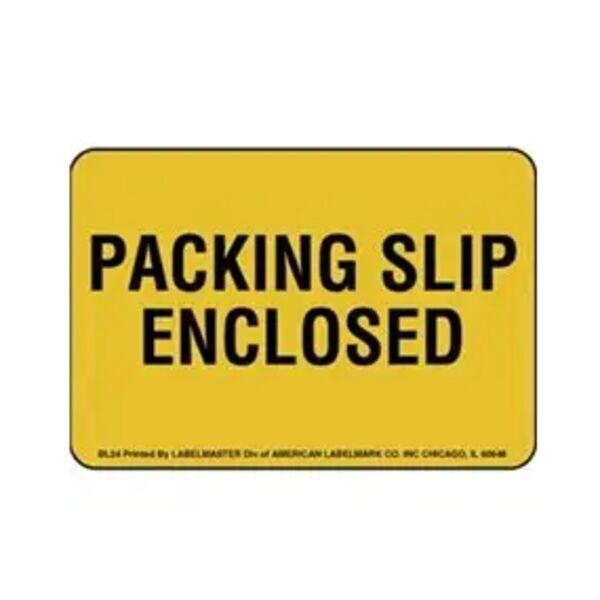 Packing Slip Enclosed Label Thumbnail