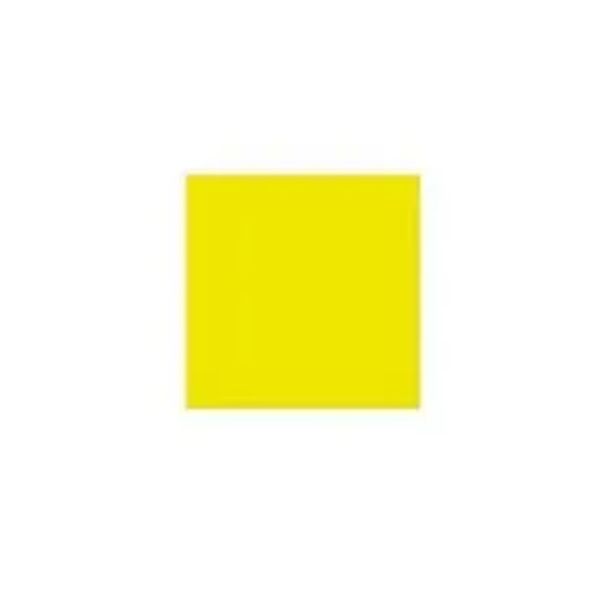 Blank 4" Square Paper Label, Fluorescent Orange Thumbnail
