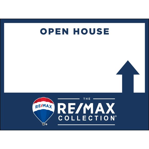 Remax 18"x24" Collection Open House Signs - Up Thumbnail