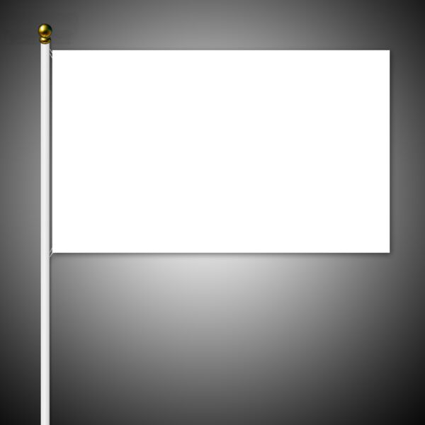 Custom Pole Flag - Single Sided - 5x3 ft. (Medium) Thumbnail