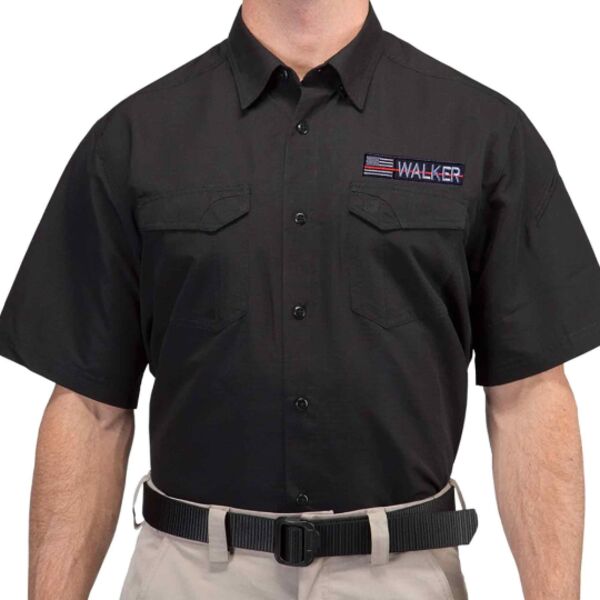 Thin Line Name Flag Badge Thumbnail