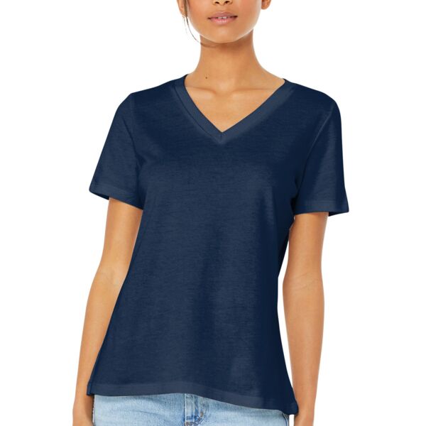 Women’s Relaxed Jersey Short Sleeve V-Neck Tee Thumbnail