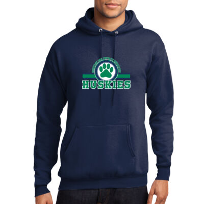 Port & Co. PC78H Heritage Oak Spiritwear Huskies Paw Hoodie Thumbnail