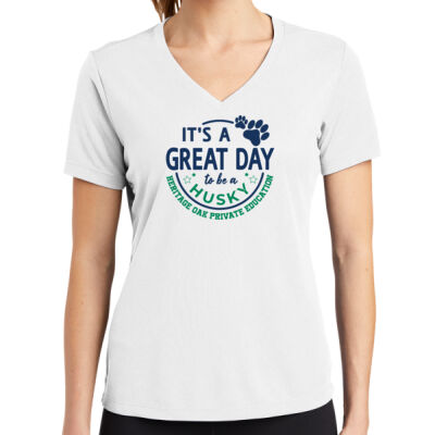 Sport Tek LST340 Heritage Oak Spiritwear Dry Fit Good Day Tee Thumbnail