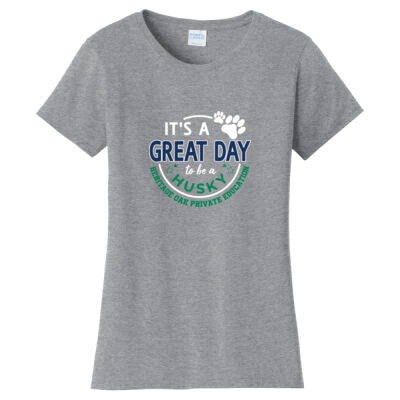 Port & Co. LPC450 Heritage Oak Spiritwear Good Day Tee Thumbnail