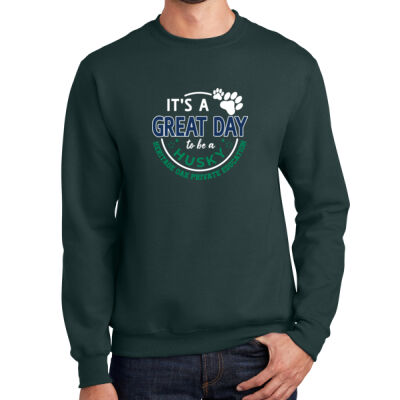 Port & Co. PC90 Heritage Oak Spiritwear Crewneck Good Day Sweatshirt Thumbnail