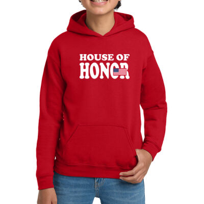 Gildan 18500B House Hoodie House Of Honor Thumbnail