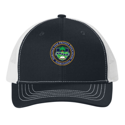 Port Authority YC402 Heritage Oak Youth Snapback Trucker Cap Thumbnail