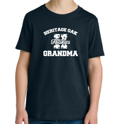 Next Level NL3310 Heritage Oak Youth Family Shirt - Grandma Thumbnail