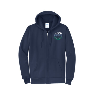 Port & Co PC78ZH Adult Spiritwear Good Day Zip Hoodie Thumbnail