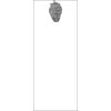 Tension Fabric Stand - 36" x 90" - Double Sided Thumbnail