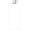 Tension Fabric Stand - 36" x 90" - Double Sided Thumbnail