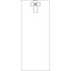 Tension Fabric Stand - 36" x 90" - Double Sided Thumbnail