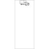 Tension Fabric Stand - 36" x 90" - Double Sided Thumbnail