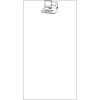 Tension Fabric Stand - 48" x 90" - Double Sided Thumbnail