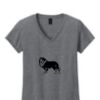 Ladies Heavy Cotton™ 100% Cotton V-Neck T-Shirt Thumbnail