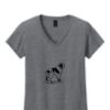 Ladies Heavy Cotton™ 100% Cotton V-Neck T-Shirt Thumbnail