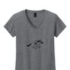 Ladies Heavy Cotton™ 100% Cotton V-Neck T-Shirt Thumbnail
