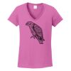 Ladies Heavy Cotton™ 100% Cotton V-Neck T-Shirt Thumbnail