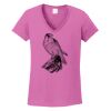 Ladies Heavy Cotton™ 100% Cotton V-Neck T-Shirt Thumbnail