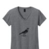 Ladies Heavy Cotton™ 100% Cotton V-Neck T-Shirt Thumbnail