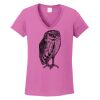 Ladies Heavy Cotton™ 100% Cotton V-Neck T-Shirt Thumbnail