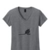 Ladies Heavy Cotton™ 100% Cotton V-Neck T-Shirt Thumbnail