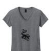 Ladies Heavy Cotton™ 100% Cotton V-Neck T-Shirt Thumbnail