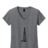 Ladies Heavy Cotton™ 100% Cotton V-Neck T-Shirt Thumbnail