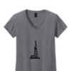Ladies Heavy Cotton™ 100% Cotton V-Neck T-Shirt Thumbnail