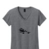 Ladies Heavy Cotton™ 100% Cotton V-Neck T-Shirt Thumbnail