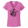 Ladies Heavy Cotton™ 100% Cotton V-Neck T-Shirt Thumbnail