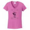 Ladies Heavy Cotton™ 100% Cotton V-Neck T-Shirt Thumbnail