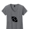 Ladies Heavy Cotton™ 100% Cotton V-Neck T-Shirt Thumbnail