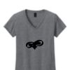 Ladies Heavy Cotton™ 100% Cotton V-Neck T-Shirt Thumbnail