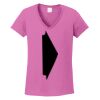 Ladies Heavy Cotton™ 100% Cotton V-Neck T-Shirt Thumbnail