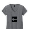 Ladies Heavy Cotton™ 100% Cotton V-Neck T-Shirt Thumbnail