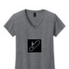 Ladies Heavy Cotton™ 100% Cotton V-Neck T-Shirt Thumbnail