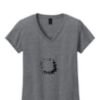 Ladies Heavy Cotton™ 100% Cotton V-Neck T-Shirt Thumbnail