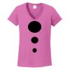 Ladies Heavy Cotton™ 100% Cotton V-Neck T-Shirt Thumbnail