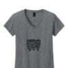 Ladies Heavy Cotton™ 100% Cotton V-Neck T-Shirt Thumbnail