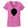 Ladies Heavy Cotton™ 100% Cotton V-Neck T-Shirt Thumbnail
